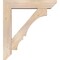 Ekena Millwork Balboa Slat Smooth Bracket w/ Offset Brace, Douglas Fir, 7 1/2"W x 36"D x 40"H BKT0806X36X40BOA06SDF - alternate 2